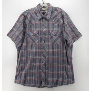 VINTAGE Sheplers Shirt XL Western Pearl Snap Cowboy Rodeo 90s Y2K *